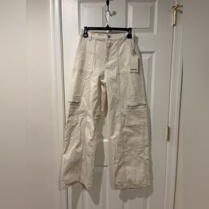 Rachel Paige wide leg cargo pants